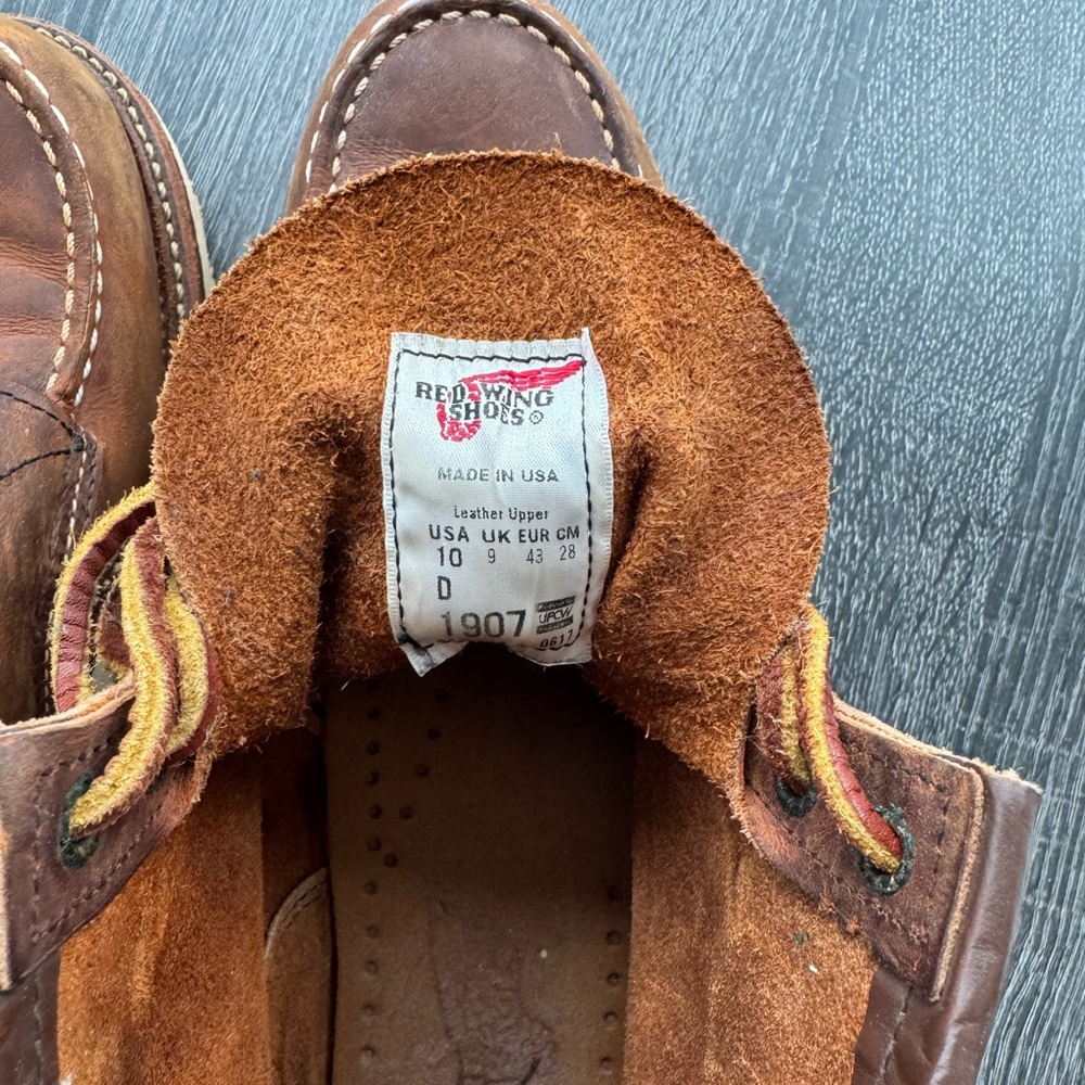 Red Wing Leather 1907 Boots - Picture 3 of 5